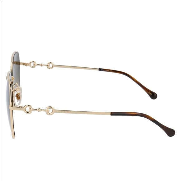 Gucci Sunglasses GG0882SA Gold 002 - Picture 5 of 9